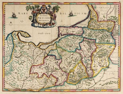 Lot 105 - Prussia. Visscher (Nicolas), Magnae Prussiae Ducatus Tabula..., Amsterdam, circa 1620