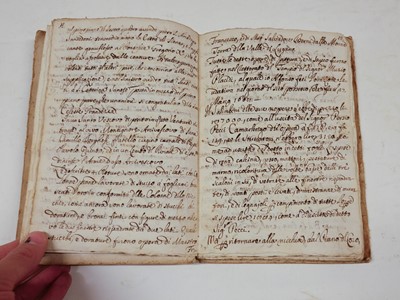 Lot 363 - Landi (Alfonso, fl.1655). Racconto di pitture nel duomo di Siena, 1655, Italian manuscript