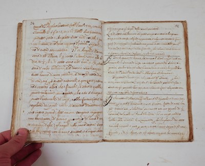 Lot 363 - Landi (Alfonso, fl.1655). Racconto di pitture nel duomo di Siena, 1655, Italian manuscript