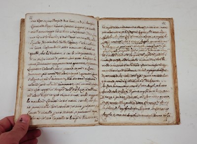 Lot 363 - Landi (Alfonso, fl.1655). Racconto di pitture nel duomo di Siena, 1655, Italian manuscript