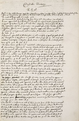 Lot 118 - Trussell (John, 1575-1648). A manuscript transcription..., circa 1640s