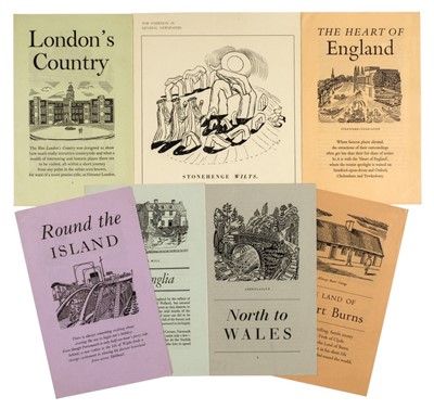 Lot 482 - Bawden (Edward). A collection of printed ephemera
