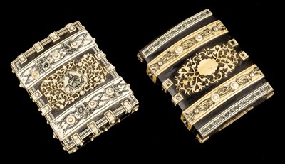 Lot 77 - Anglo-Indian. Two 19th century Anglo-Indian desk weights