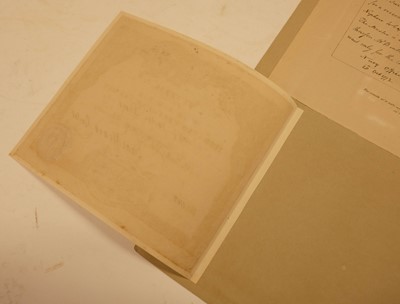 Lot 728 - Nelson (Horatio, 1st Viscount Nelson, 1758-1805). Ticket for Funeral Procession, 1806