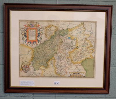 Lot 66 - Northamptonshire & Surrounding Counties. Saxton (Christopher), Northamton, Bedfordiae..., 1579