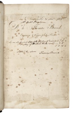 Lot 126 - Bewick (Thomas). History of British Birds (Land/Water Birds), 2 vols., Newcastle, 1805