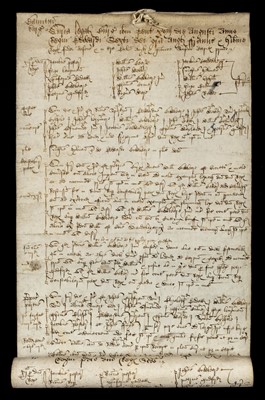 Lot 668 - Court Roll: Bampton, Devon, 1547 & 1548