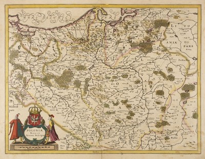 Lot 149 - Poland. Jansson (Jan), Poloniae nova et Acurata descriptio, Amsterdam, circa 1638