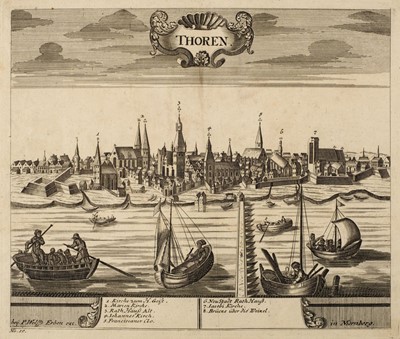 Lot 191 - Torun, Northern Poland. Erben (Johann P. W.), Thoren, Nuremberg, circa 1730