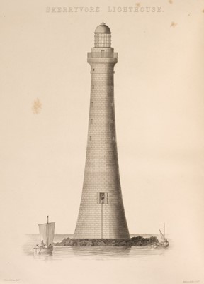 Lot 97 - Stevenson (Alan). Account of the Skerryvore Lighthouse, 1848