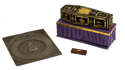 Lot 138 - Nelson (Horatio, 1st Viscount Nelson, 1758-1805).  A small oak box