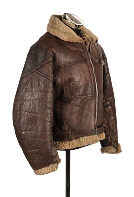 Lot 87 - Royal Air Force. A WWII period Irvin brown leather flying jacket