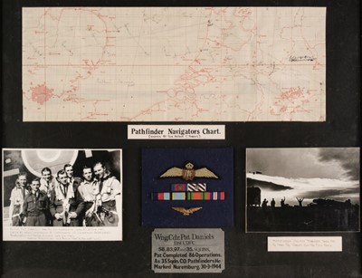 Lot 90 - Royal Air Force. Wing Commander Pat Daniels, DSO, DFC and Bar