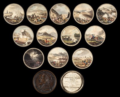 Lot 729 - Orme (Edward). The Battles of the British Army in Portugal, Spain and France, 1815