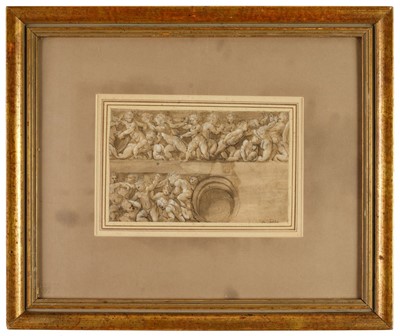 Lot 370 - Pordenone (Giovanni Antonio de' Sacchis, 1483/4-1539). Design for a Frieze