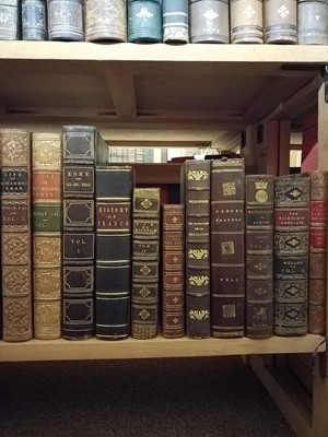 Lot 862 - Antiquarian Bindings. A collection of mostly 19th century literature & reference