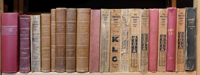 Lot 783 - Army Lists. Monthly Army Lists for August 1920, January 1922, May 1922, February 1924, ...