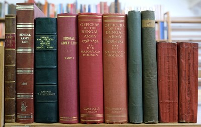 Lot 772 - Army Lists. The Quarterly Army List of Her Majesty's and the Honorable Company's Forces...