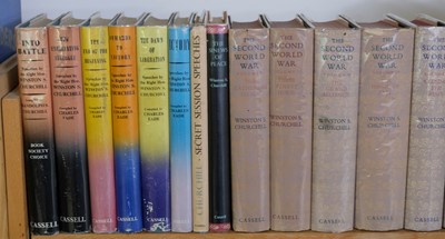 Lot 763 - Churchill (Winston Spencer). War Speeches, 6 volumes
