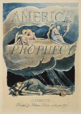 Lot 483 - Blake (William). Europe. A Prophecy, & America. A Prophecy, Trianon Press, 1969 & 1963