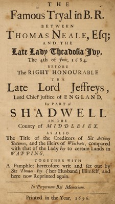 Lot 209 - Charles II (King of England). Alliance with the Netherlands, 1680