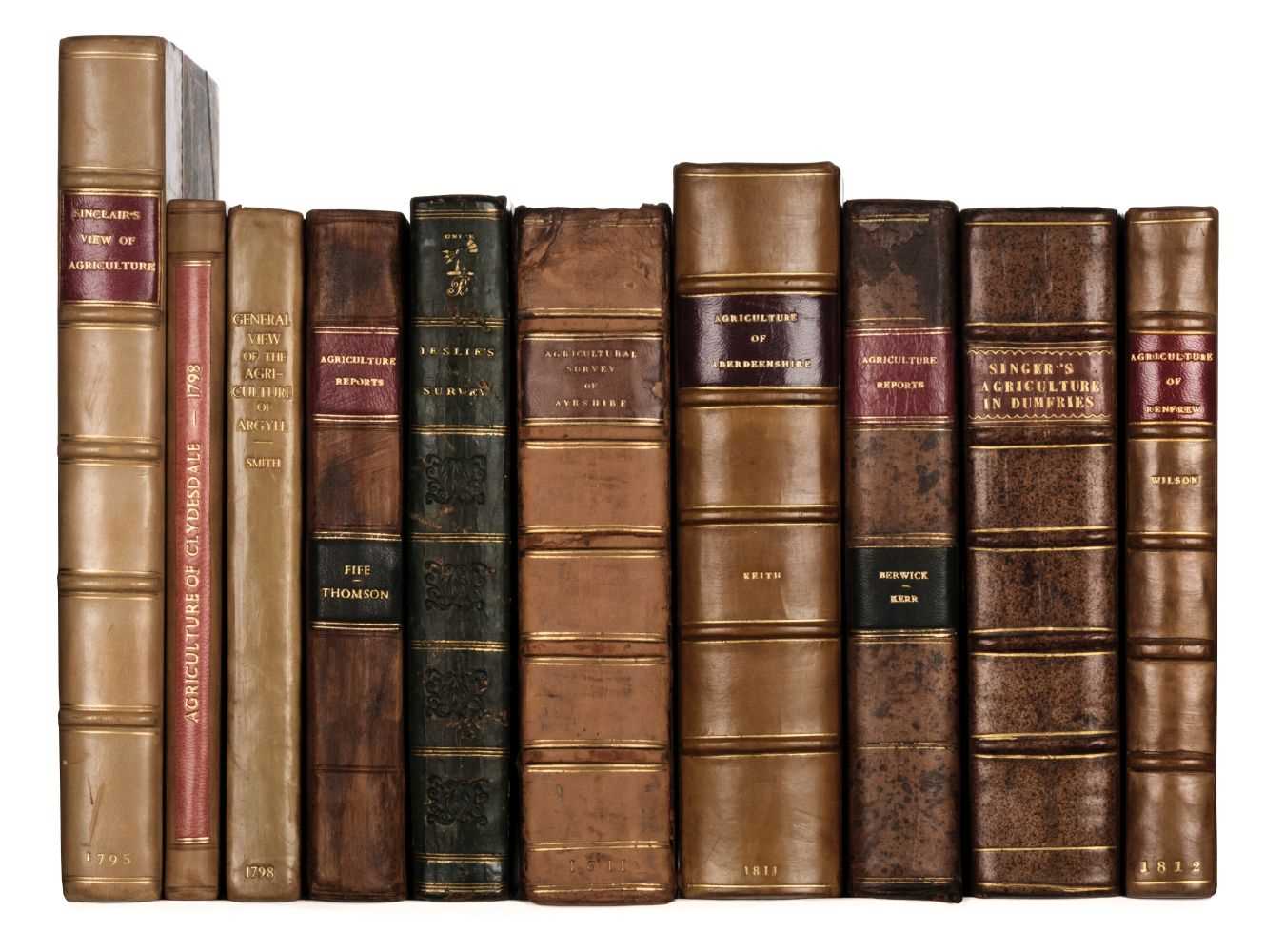 Lot 94 - Sinclair (Sir John). General View of the Agriculture of Northern Scotland, 1795, & 9 others