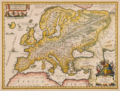 Lot 144 - Europe. Jansson (Jan), Europam sive Celticam veterem..., Amsterdam, circa 1650