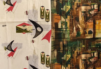 Lot 279 - Piper (John). Stones of Bath, 1960, and American 1950s bark fabric