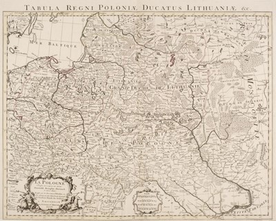 Lot 269 - Poland. De L'Isle (Guillaume), La Pologne Dresee sur ce qu'en ont donne Starvolsk..., circa 1730