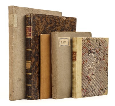 Lot 269 - Barotti (Giovanni Andrea, 1701-1772). 'Notizie intorno a M. Girolamo Vida', 1771-1, & 4 other MSS