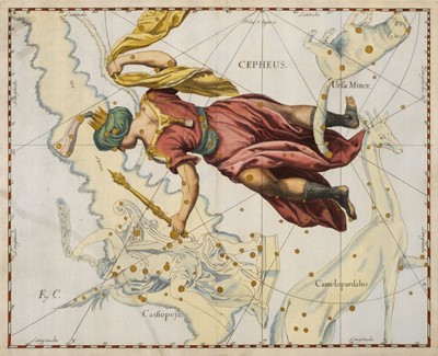 Lot 124 - Hevelius (Johannes). Cepheus, published Dantzig, [1687]
