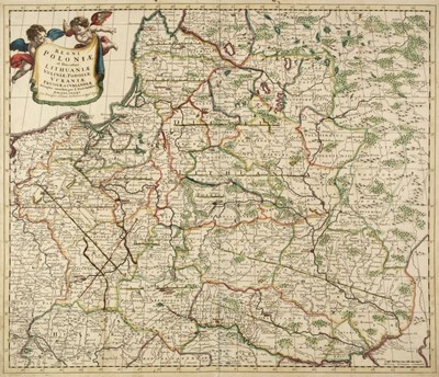 Lot 268 - Poland. Danckerts (Justus), Regni Poloniae et Ducatus Lithuaniae..., Amsterdam circa 1700