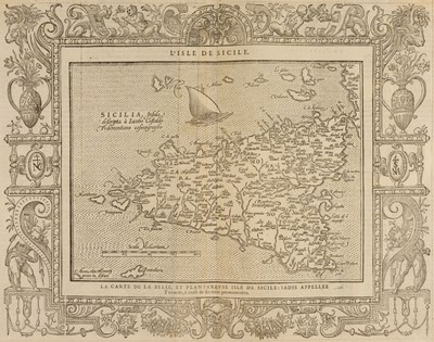 Lot 181 - Sicily. De Belleforest (Francois), L'Isle de Sicile circa 1575