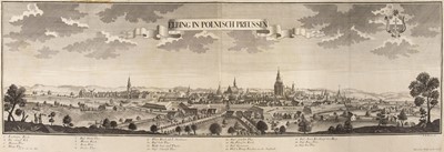 Lot 392 - Elblag. Werner (F. B.), Elbing in Polnisch Preussen, circa 1730