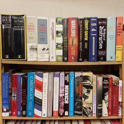 Lot 327 - Military. A large collection of modern World War II & military reference