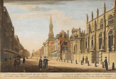 Lot 413 - Vue d'optiques. A collection of eleven engravings, late 18th century - 20th century
