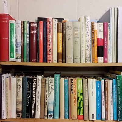 Lot 377 - Wales. A large collection of modern Welsh history reference & related