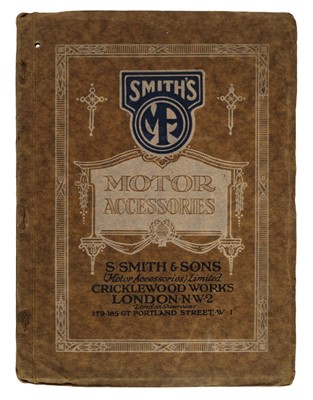 Lot 61 - Motoring Trade Catalogues. A collection of 16 early 20th century trade catalogues