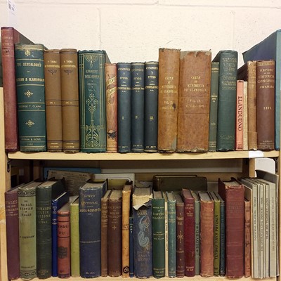 Lot 378 - Wales. A large collection of late 19th & early 20th century Welsh history reference & related
