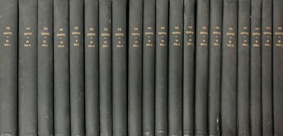 Lot 44 - The Graphic An Illustrated Weekly Paper. Nos. 89-98, 20 volumes, 1914-1918