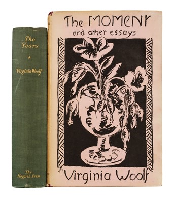 Lot 622 - Woolf (Virginia). The Years, 1st edition, 1937 & The Moment and other essays, 1st edition, 1947