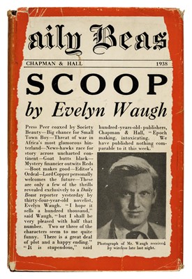 Lot 611 - Waugh (Evelyn). Scoop, 1st edition, 1938