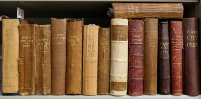 Lot 23 - Army Lists. Group of Hart's New [-Annual] Army Lists, 1844-1901