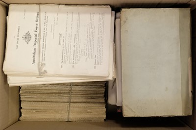 Lot 25 - Australian Military Forces. Military Orders, Melbourne: Army Head-Quarters, 1924-47