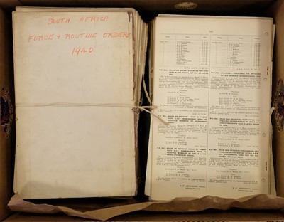 Lot 42 - South Africa. Union Defence Forces, 1939/48