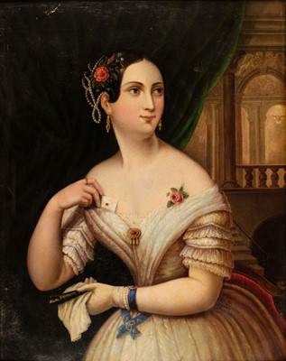 Lot 441 - Continental School. The Love Letter, circa 1840-50