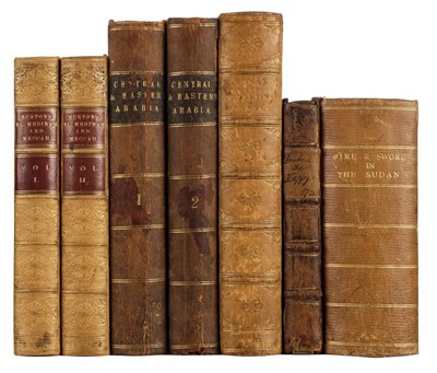 Lot 10 - Burton (Richard F.). Pilgrimage to El Medinah and Mecca, 2nd edition, 1857, ex libris C. J. Ottaway