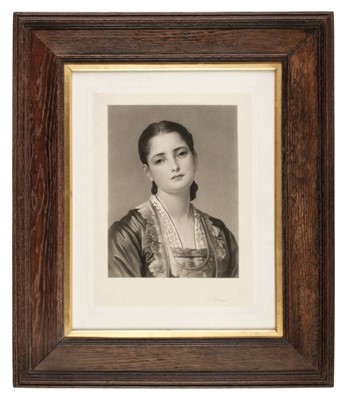 Lot 506 - Leighton (Frederick, 1830-1896). Anita, 1879.