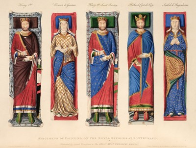 Lot 396 - Rossetti (Dante Gabriel, 1828-1882). The Monumental Effigies of Great Britain... , by C.A. Stothard