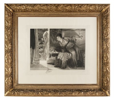 Lot 500 - Alma-Tadema (Sir Lawrence, 1836-1912). Welcome Footsteps, published Arthur Tooth & Sons, 1888
